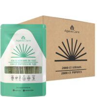 Agave Care | 985 Natural Agave Wrapped Straws