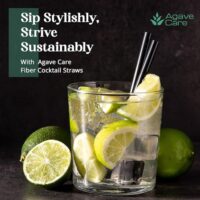 59 Natural Cocktail Agave Straws 150