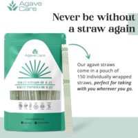 825 Natural Wrapped Straws 150